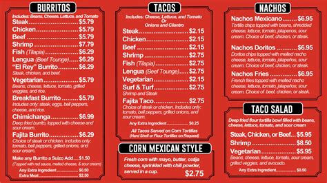 mega burrito menu|Burritos .